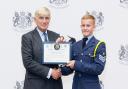 Charlie Burroughs becomes a lord-lieutenant's cadet