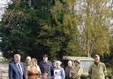 Oakdale Care Home marking Remembrance Day