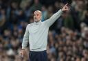 Pep Guardiola intends to fight on at Manchester City even though he thinks “75 per cent” of Premier League clubs want to see them relegated (Martin Rickett/PA)