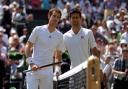 Andy Murray, left, is to coach long-time rival Novak Djokovic (Adam Davy/PA)