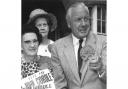 VOTE WINNER: Echo picture of Conservative John Cordle campaigning in Bournemouth East ahead of the general election in June 1970