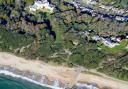 Highcliffe Castle and zig zag from above by Stephen Bath