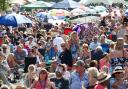 Stompin on the Quomps  jazz festival takes place on Christchurch Quay..