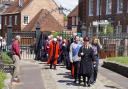 HERITAGE: A previous Christchurch civic service at the Priory