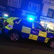 Police in Old Christchurch Road