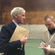 South Dorset MP Richard Drax at the count in December 2019. Picture by Ellie Maslin