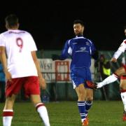 Steve Devlin, pictured in action for Poole Town (Picture: Andy Orman)