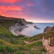 Man O' War beach at West Lulworth by Echo Camera Club Dorset member Marc Bailey