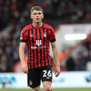 AFC Bournemouth v  Huddersfield in Championship game at Vitality Stadium. Gavin Kilkenny.