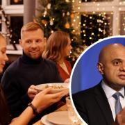 UK Covid: Sajid Javid's Christmas guidance as Boris Johnson 'can't rule out' lockdown. (PA/Canva)