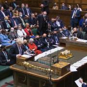 Prime Minister Boris Johnson speaks during Prime Minister's Questions in the House of Commons, London. (PA)