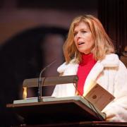 Pictured, Kate Garraway taking part in 'Royal Carols - Together At Christmas', a Christmas carol concert hosted by the Duchess of Cambridge at Westminster Abbey in London, broadcast on Christmas Eve on ITV (PA)