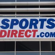 Sports Direct sign. Credit: PA