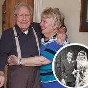 Jean and John Harrison celebrate their 70th wedding anniversary