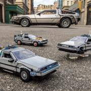 LEGO® DeLoreans. Credit: LEGO/ Universal Studios