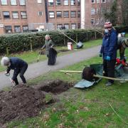 Dorset Wildlife Trust Urban Green project at St Peter's Church in Bournemouth. Picture: Sue Dawson