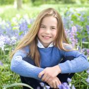 A photo of Princess Charlotte taken by her mother, the Duchess of Cambridge to mark her daughter's seventh birthday. Picture: PA