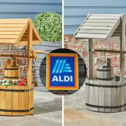 Aldi’s wishing well garden planter is back in stock – pre order yours now (Aldi/PA)