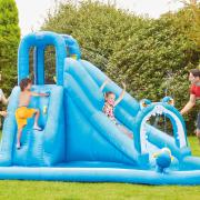 Aldi inflatable slide. Credit: Aldi