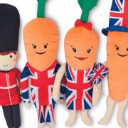 Kevin the Carrot returns to celebrate the Platinum Jubilee – when you can find him (Aldi)