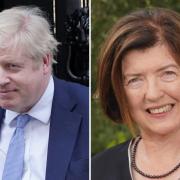 It is understood that Boris Johnson and Sue Gray met at least once to give an update on the document’s progress while it was being drafted (PA)