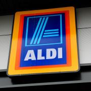 Aldi logo. Credit: PA