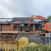 The former Pizza Hut premises off Barrack Road, Christchurch, where a new McDonald's is going to open