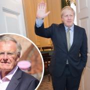 Christchurch MP Sir Christopher Chope, inset, has thanked Boris Johnson for his service