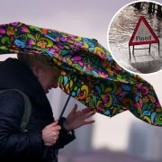 Met office weather warning: Two more days of storms predicted . Pictures: PA