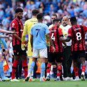 Cherries fell to their third 4-0 defeat at the Etihad in the Premier League (Pic: PA Images)