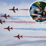 5 best campsites near Bournemouth Air Festival 2022, according to Google reviews. Picture: PA (inset: Canva)