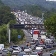 Find out when traffic will peak over August Bank Holiday as AA issues an amber traffic warning. Picture: PA