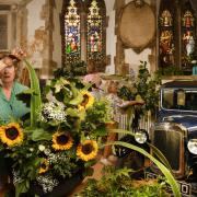 Wimborne Minster Flower Festival returns in 2022. Picture: Russell Sach