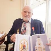 Kinson resident Eddie Spence MBE, 90, baked nine cakes for the Royal Family