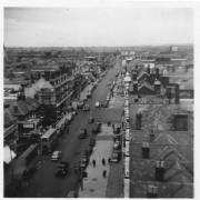 From Royal London House (uc) looking NW along Holdenhurst Road (1957)