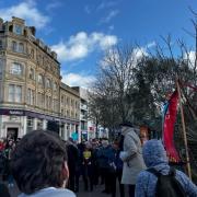 Hundreds gather for TUC Protect the Right to Strike Rally in Bournemouth