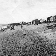 Milford on Sea old postcard.