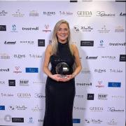 Lucie Allen, spa therapist at Chewton Glen, has won a national award