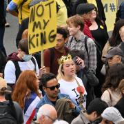 Republican protesters are thought to have been arrested ahead of the King's Coronation today