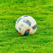 Stock image of a football