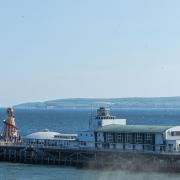 Dorset Belle seen docked at Bournemouth Pier during the major incident.