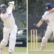 Luke Webb, left, and Joseph Eckland played crucial innings for Dorset