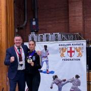 Carla Rudkin-Guillen won gold at the British Championships