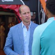 Prince William in Bournemouth in June