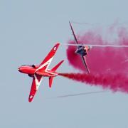 The Red Arrows in Bournemouth