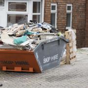 Although it's rare that taking things from a skip is considered stealing, there is still a risk that taking materials from a skip could be seen as theft, according to Skip Hire UK.