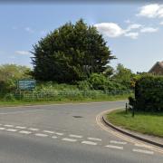 Entrance to Parley Court Estate