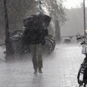 Stock image of rain