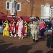 Bollywood flash mob at The Dolphin