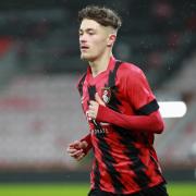 Kian Tydeman scored twice for Cherries